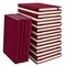 Simply Genius 20 Pack Bulk A5 Dotted Hardcover Notebooks, 192 pages, 5.7" x 8.4", Writing Journal for Work, Travel, Business, School & More, Grid Notebook for Men & Women - Wine